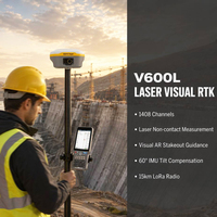 Récepteur GNSS Hi Target V600L avec double caméra laser, radio LoRa intégrée, sans défaillance, équipement de topographie GPS RTK