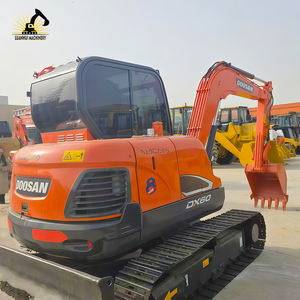 Excavadora Usada DOOSAN DX60 Duradera y de Bajo Ruido para Construcción Comunitaria, Colocación de Tuberías y Tareas de Excavación a Pequeña Escala - Product Image 4