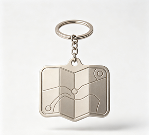 Metal Keychain Custom Logo <b>Key</b> <b>Ring</b> Engraved Souvenir Pendant for <b>Bags</b> <b>Keys</b> - Product Image 3