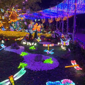 Lumières décoratives d'extérieur colorées à LED Momovalley Dynamic Dragonfly pour Noël, Halloween, Thanksgiving, paysage, indice de protection IP65 - Product Image 2