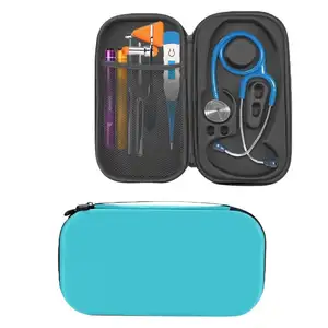 Conception personnalisée Eva Stéthoscope mousse dure mallette de transport sac outil médical mallette de rangement boîte