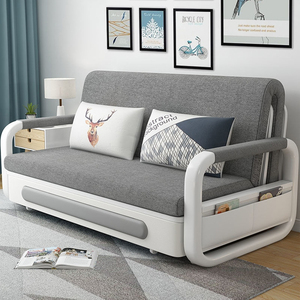 Petit appartement multifonctionnel simple salon moderne à bas prix canapé-lit pliable <span class=keywords><strong>moins</strong></span> <span class=keywords><strong>cher</strong></span> canapé-lit avec rangement - Product Image 1
