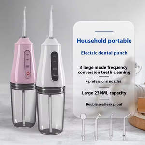 Electric USB Portable Dental Flossing Device with IPX7 <b>Waterproof</b> Rechargeable Oral Care Water <b>Spray</b> - Product Image 2