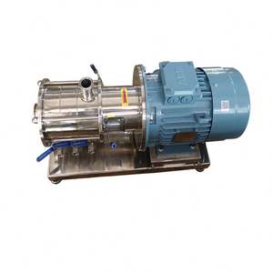 Homogeneizador Mezclador de Alto Cizallamiento en Línea de Acero Inoxidable con Componentes de Molienda y Engranajes, Aprobado por CE - Product Image 6