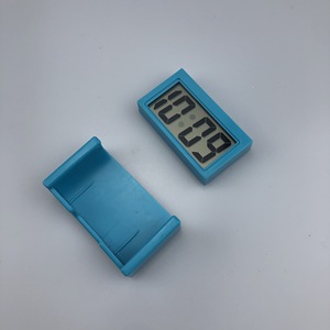 Bk-208 Car Digital <b>Clock</b> Rectangle Lcd Display Date Time <b>Battery</b> Powered For Vehicle Dashboard Mounting - Product Image 3