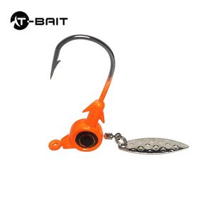 <span class=keywords><strong>Altwater</strong></span> Underspin Crappie Pesca Jig Heads Hook Spinner Blades Alta calidad 3,5G 5G 7G 10g para pesca con mosca Bass Pike River - Product Image 5