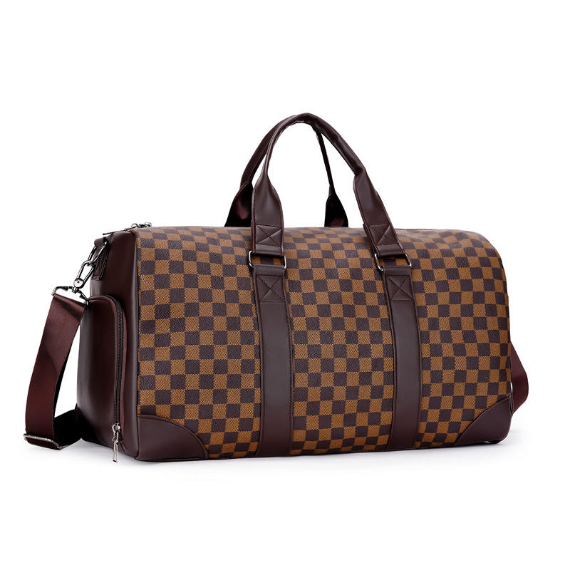 Brown checkered 3305