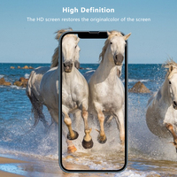 LFD Livraison gratuite HD 3H Verre trempé ultra-fin Protection d'écran pour téléphone portable 11 12 13 Pro Plus Max