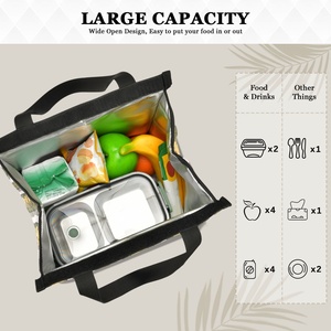 Wholesale Custom Design Puakenikeni <b>Lei</b> Flower Small Insulated Cooler Bag for Outdoor Hawaii Portable Cooler Bag - Product Image 5