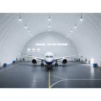 Tente pneumatique de structure de hangar gonflable durable de voûte d'aviation pour l'entretien d'avions