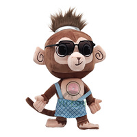 Jouets en peluche personnalisés de haute qualité avec logo, animaux en peluche mignons, créateur de dessins
