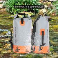 Sac à dos étanche Marazual pour sports de plein air, IPX6 IPX7 IPX8, sac étanche flottant avec fermeture à enroulement pour la plage, la natation, le kayak