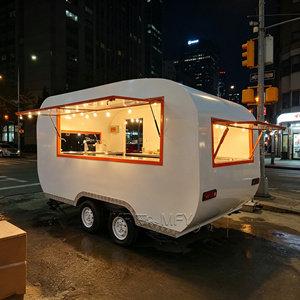 Irregular Shape Mobile Catering Trailer for <b>Snack</b> Coffee Outdoor Vending Food Truck - Product Image 3