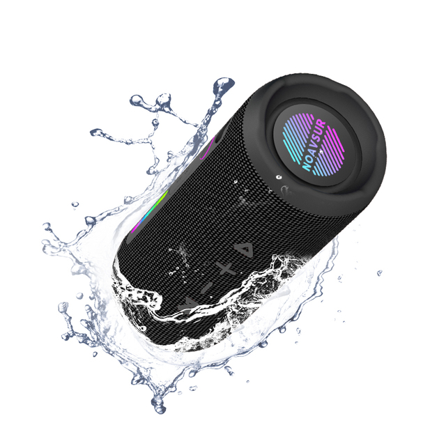 Factory Wholesale Waterproof Portable Wireless for 5.3 Speaker with RGB LED Lights for Computer and Outdoor Party Use