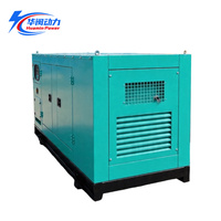 Groupe électrogène diesel mobile à châssis ouvert de type silencieux à démarrage automatique ATS 40 kVA 30 kW 50 Hz/60 Hz avec moteur Yuchai pour l'aquaculture
