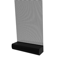 Vente en gros 2025 nouvel écran LED Ultra-mince Invisia P3.91 haute luminosité affichage de grille d'écran en maille Transparent Flexible sans couture