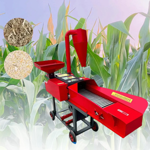 Lớn mã lực động cơ cắt và lụa nhào máy tự động ướt và khô gia súc và cừu thức ăn hay Cutter - Product Image 1