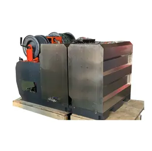 AMJ-Équipement de jet d'eau à haute pression à essence Machine de nettoyage de tuyau de débouchage de vidange d'égout de moteur à essence