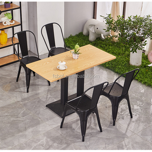 <span class=keywords><strong>Sedie</strong></span> da Pranzo in Metallo Impilabili Colorate - Sedute Commerciali in Stile Industriale <span class=keywords><strong>per</strong></span> Caffè/Ristorante - Product Image 4