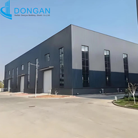 Almacén de Estructura de Acero Prefabricado de Una Planta con Gran Espacio Interior para Almacenamiento de Mercancías a Granel