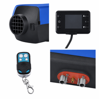 Chauffage de stationnement diesel portable 5KW 12V 24V 220V trois-en-un avec écran LCD et télécommande pour camion, camping-car, bateau, maison