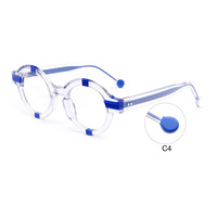 2024 Vintage lunettes optiques lunettes pour hommes poudre acétate lunettes cadre oeil de chat Style femmes oeil de chat lunettes optiques