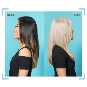 Poudre décolorante professionnelle Q8 PRO Ocean Blue Extra Strength, éclaircissant jusqu'à 9 niveaux pour les mèches et l'éclaircissement des cheveux - Product Image 6