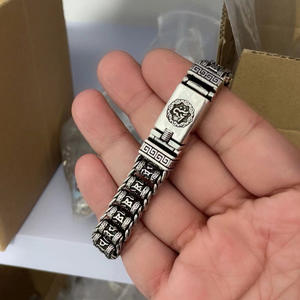 Pulsera hecha <span class=keywords><strong>a</strong></span> mano con cuentas de barril Sutra de 18/20/22cm para hombres y mujeres, seis caracteres, <span class=keywords><strong>palabras</strong></span> verdaderas, regalo personalizado para novio - Product Image 2