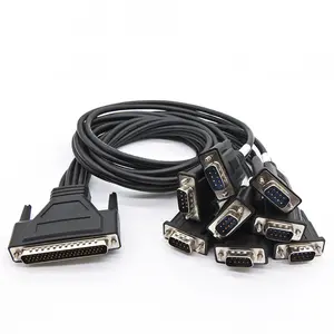 Câble de séparation série Db62 à Db9 personnalisé, pour Extension de carte Moxa Pci, pièces