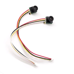 Mini caméra vidéo couleur FPV CMOS 600TVL/<span class=keywords><strong>1000</strong></span> 170 degrés/120 degrés avec audio pour drone RC, voiture, quadricoptère FXB - Product Image 4