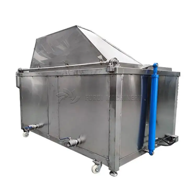 High quality deep fryer pot for snack/Potato Chips Fryer/Water-oil Frying Areas