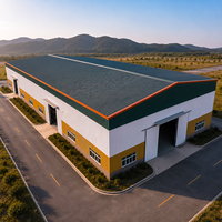 Almacén de Estructura de Acero Económico - Nave Metálica Resistente para Almacenamiento de Pequeñas Empresas