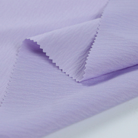 Tissu tissé de Spandex de polyester de rayonne respirante et antistatique, tissu de crêpe d'acétate de pantalon de robe de robe de chemise 150gsm