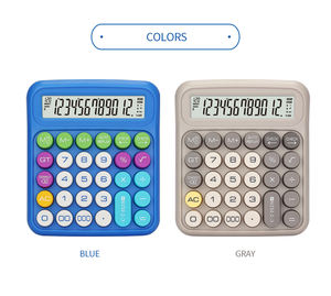 Calculatrice électronique à 12 chiffres, clé <span class=keywords><strong>PC</strong></span>, grand écran, calculatrice de bureau, puissance 2024 - Product Image 6