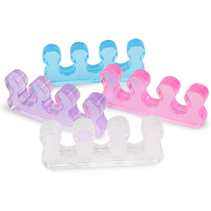 Herramienta <span class=keywords><strong>para</strong></span> salón de uñas, <span class=keywords><strong>separadores</strong></span> de <span class=keywords><strong>dedos</strong></span> de pedicura de <span class=keywords><strong>silicona</strong></span> suave, alisadores de <span class=keywords><strong>pies</strong></span> reutilizables, separador de <span class=keywords><strong>dedos</strong></span> - Product Image 2