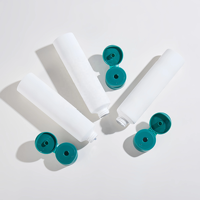 Tubo in Plastica Morbida per Packaging Cosmetico con Valvola in Silicone e Tappo Flip-Top per Detergente Viso, Scrub, Crema Mani, Gel di Aloe