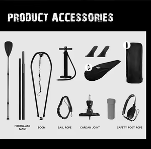 Planche à pagaie <span class=keywords><strong>gonflable</strong></span> professionnelle personnalisable avec voile et sac, planche de <span class=keywords><strong>windsurf</strong></span> en PVC Drop Stitch pour adultes - Product Image 6