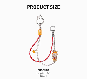 Authentic Popmart Original <strong>Labubu</strong> Let's Checkmate Series Pendant Blind Box Mobile Phone Chain Bag Pendant Collectible Gifts - Product Image 6