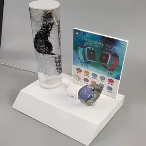 畅销定制亚克力手表展示架亚克力台面电子手表展示架