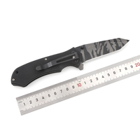Couteau pliant de poche en acier inoxydable 14Cr28, 20 cm, EDC, extérieur, manche G10