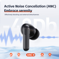 QERE E60 réduction active du bruit réduction dans l'oreille TWS Sport casque jeu bluetooth écouteurs sans fil casque écouteur