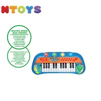 Piano électronique de musique à 24 touches super amusant avec lumière et musique-Instrument de musique pour enfants pour jouer à la maison, éducation précoce