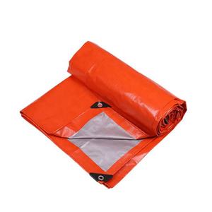 Bâche en PE <span class=keywords><strong>tissée</strong></span> chinoise imperméable, robuste, argentée, anti-UV, grande taille, pour camions, voitures, bateaux et hôpitaux - Product Image 4