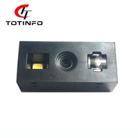 TOTINFO - Escáner de Códigos de Barras 1D 2D Compatible con Android, Mini Módulo de Escaneo, Lector de Códigos QR Micro PDA con LED, Interfaz USB TTL, Tamaño A4