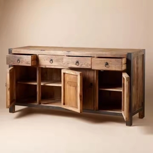 Tủ gỗ hiện đại Du's, 4 cánh cửa và 4 ngăn kéo, thiết kế rộng rãi với chất liệu chắc chắn và giá cả phải chăng - Product Image 2