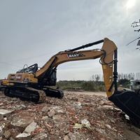 Excavatrice sur chenilles SANY SY365H d'occasion 36 tonnes, également disponible SANY SY335H SY485H, pour travaux lourds en carrière avec ligne hydraulique auxiliaire, à vendre