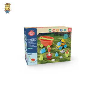 Juego de Juguetes de Playa de Plástico para Niños, 14 Piezas, Incluye Coche de Juguete y Molde de Hormigonera - Product Image 2