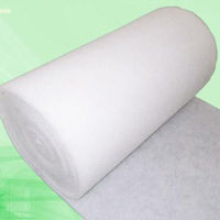 Ouate en polyester thermocollée, rouleaux de fibres de polyester, ouate en dacron