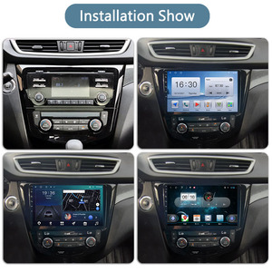 Lecteur vidéo multimédia Android pour <span class=keywords><strong>Nissan</strong></span> <span class=keywords><strong>QashQai</strong></span> X-Trail 2013- 2017 Unité principale de navigation GPS - Product Image 3