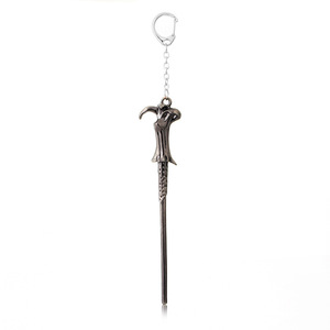 Fashion Charm Movie Jewelry Potter Sirius Black Hermione Magic Wand Zinc Alloy Vintage Carabiner Keychain <strong>Keyring</strong> for <strong>Men</strong> Women - Product Image 3